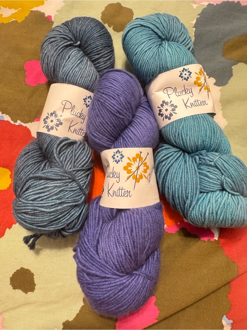 Lot of Primo Sport Plucky Knitter Merino/Cashmere/Nylon Yarn